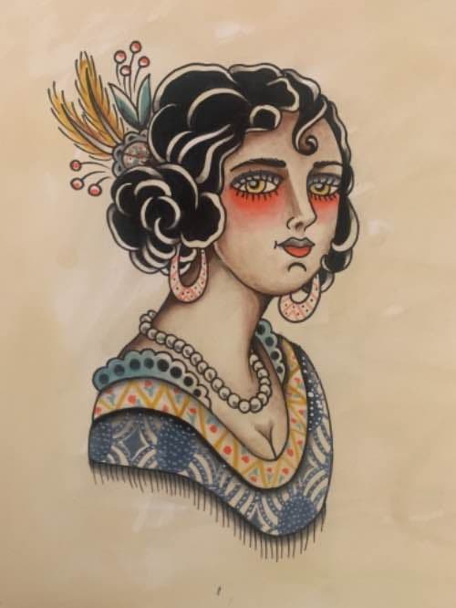 Lady pattern